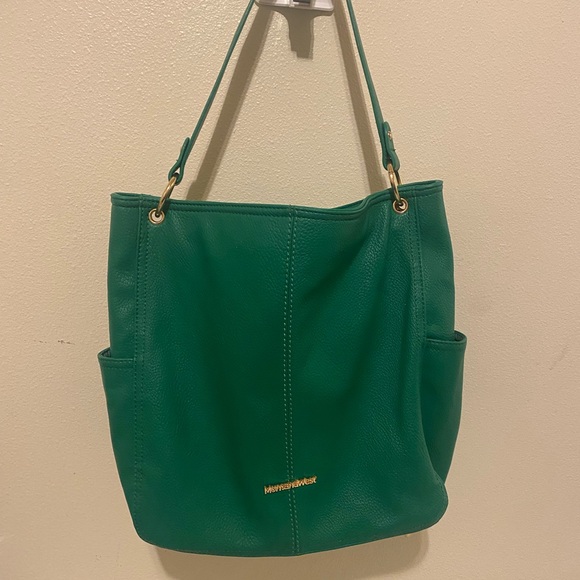 Kelly Green Montana West Shoulder Bag leather